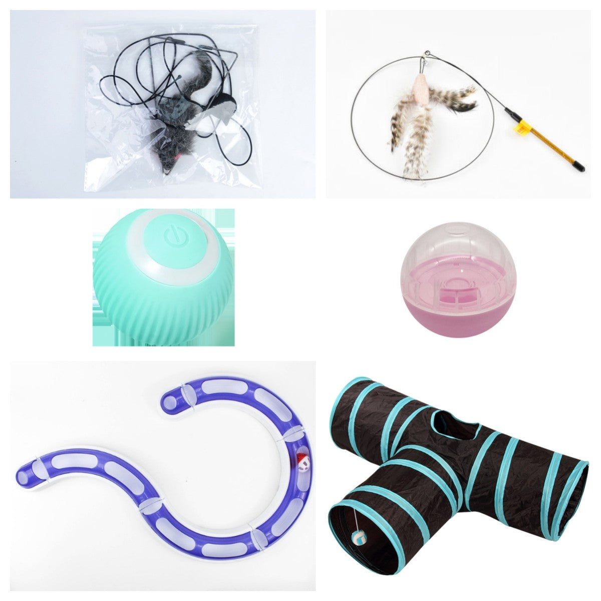 Boredom Relief Smart Rolling Ball for Cats - Engage Hunting Instincts & Mental Stimulation, Whisper-Quiet Automatic Playmate for Happy, Active Felines