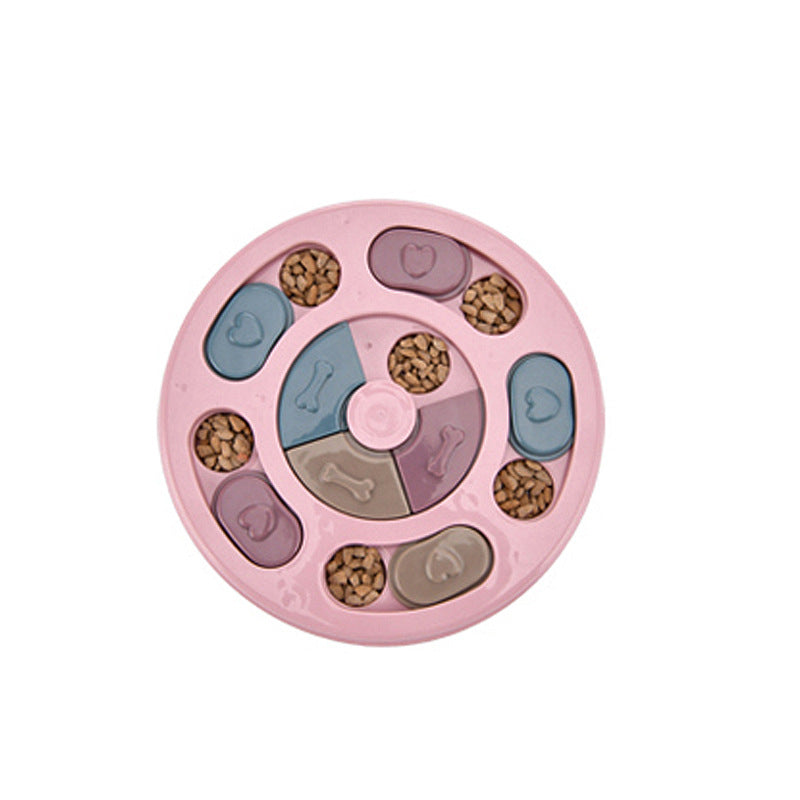 Premium Brain Enrichment Pet Toy - Relieves Boredom & Anxiety - Fun Treat Puzzle for Smart Dogs - Promotes Mental Stimulation & Healthy Eating Habits