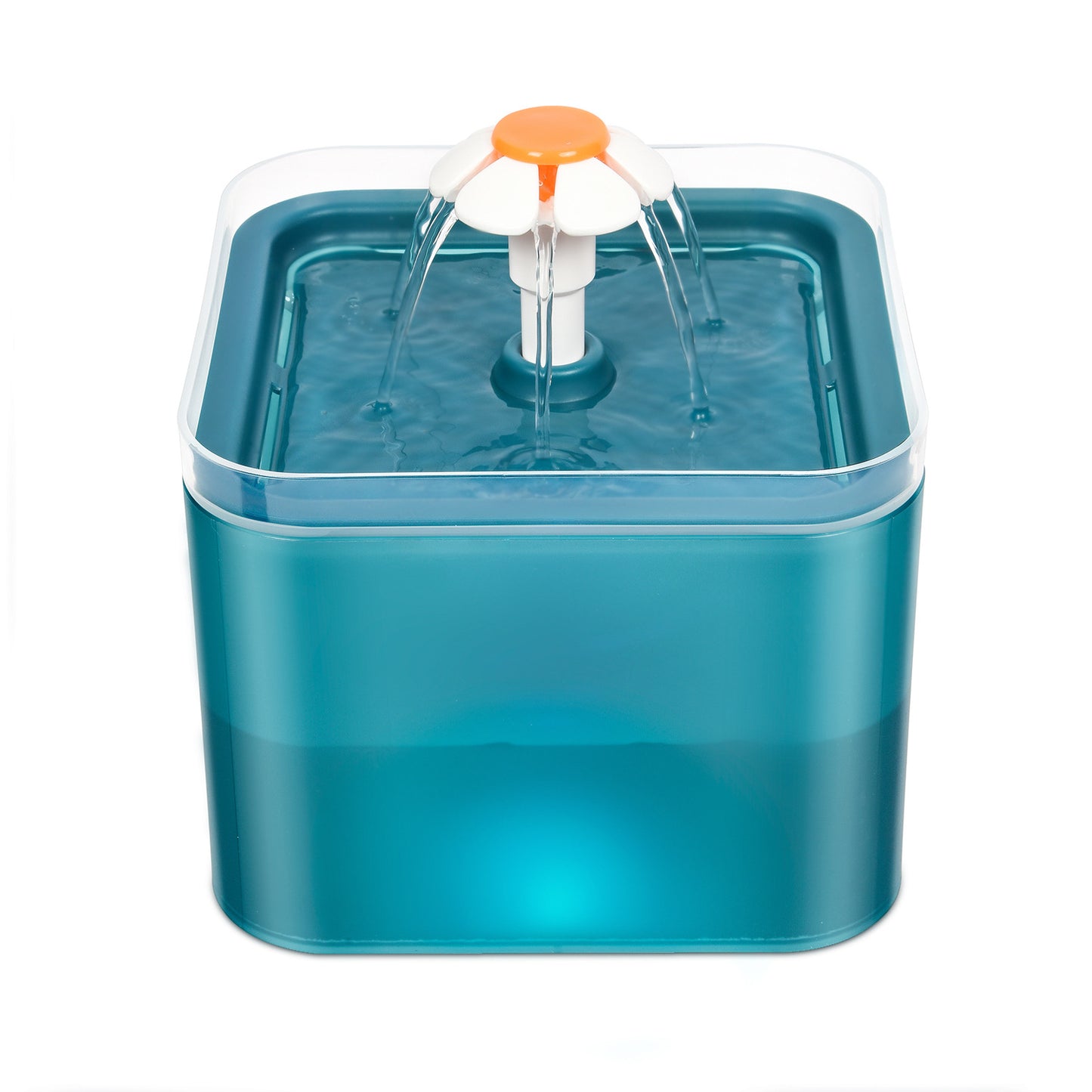 Fresh Flow Smart Pet Fountain - Encourage Healthy Hydration with Continuous Filtered Water, Soothing LED Nightlight & Whisper-Quiet Pump for Peace of Mind