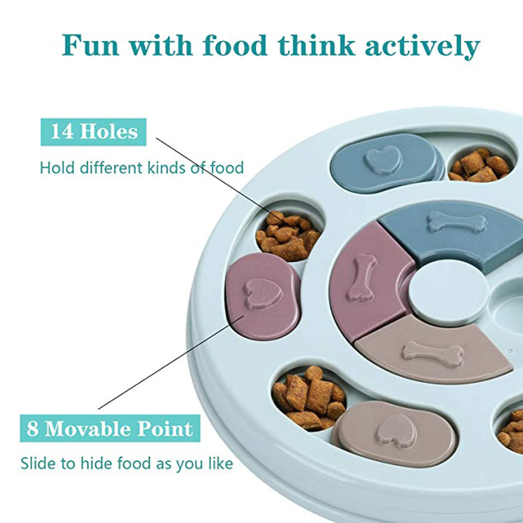 Mindful Mealtime Interactive Enrichment Bowl – Engaging Brain Game for Anxiety Relief, Healthy Digestion & Natural Foraging Instincts for Happy Dogs