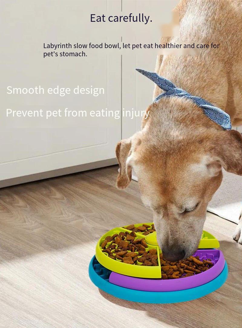Ultimate Pet Enrichment Spinner - Engaging 3-Tier Treat Puzzle for Boredom Relief & Anxiety - Interactive Brain Toy for Healthy Digestion & Mental Agility