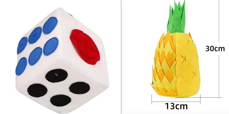 Avocado Foraging Enrichment Toy for Stress Relief & Mental Stimulation - Calming Pet Sniffing Mat to Relieve Boredom, Separation Anxiety & Encourage Natural Hunting Instincts