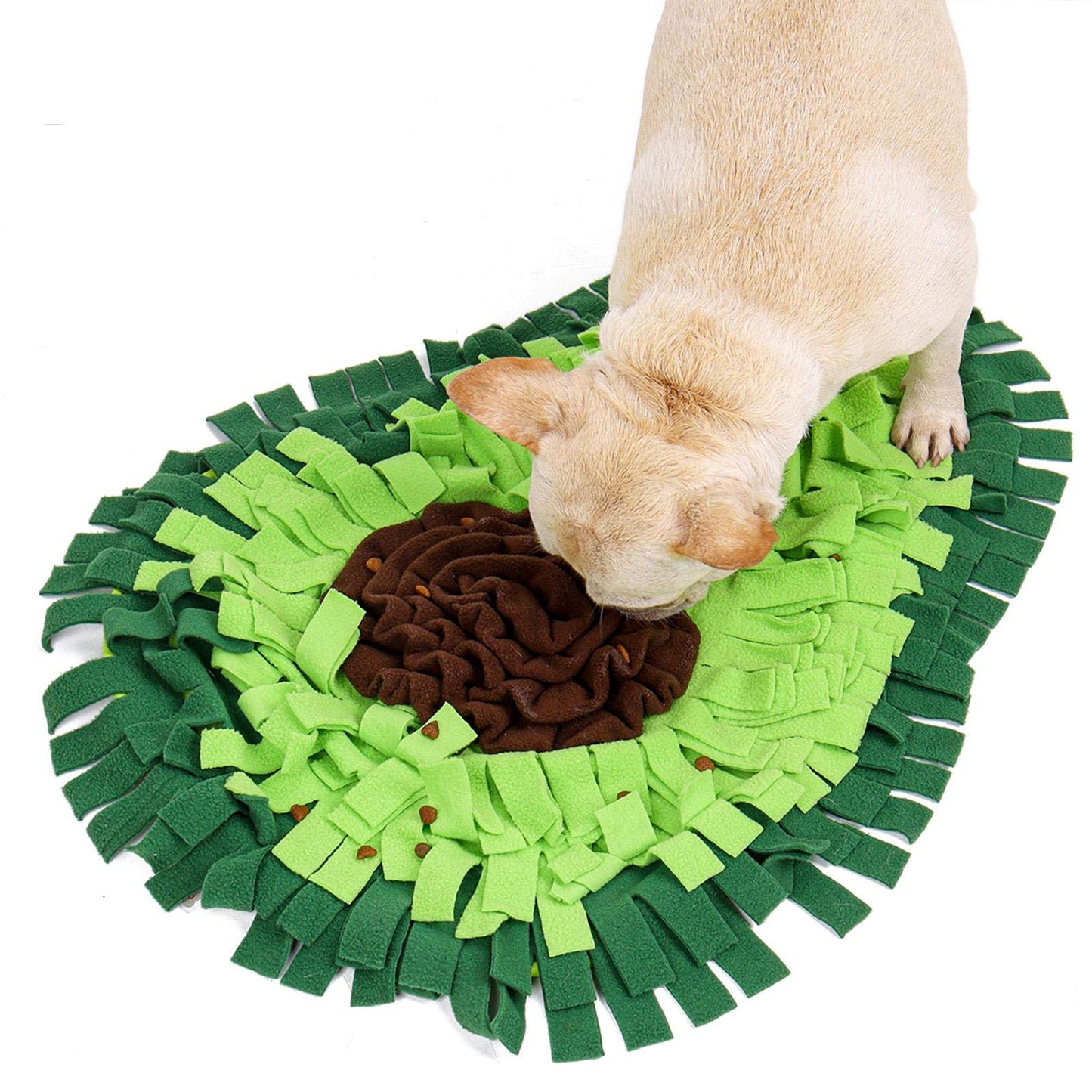 Avocado Foraging Enrichment Toy for Stress Relief & Mental Stimulation - Calming Pet Sniffing Mat to Relieve Boredom, Separation Anxiety & Encourage Natural Hunting Instincts