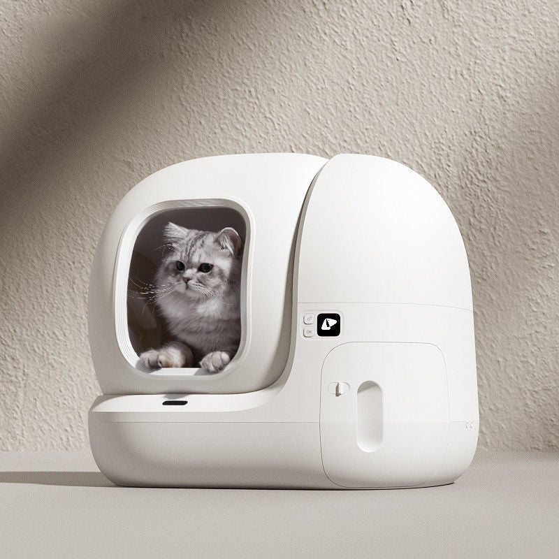 Premium Hands-Free Feline Care: Smart MAX Automatic Sanctuary – The Hygienic, Odor-Free, and Spacious Solution for Your Cat’s Ultimate Comfort and Well-Being