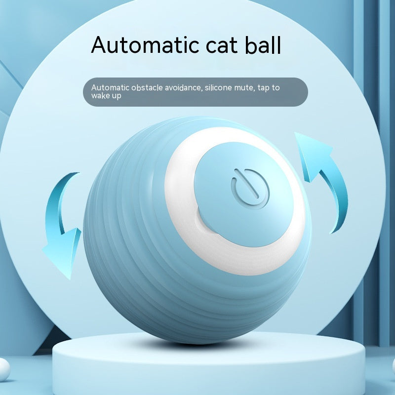 Boredom Relief Smart Ball for Cats - Engage Your Pet's Hunting Instincts with Active Self-Moving Play, Mental Stimulation & Healthy Exercise for Happy Indoor Kittens