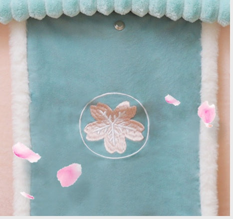 Luxury Cat Villa Private Sanctuary - Cozy Anxiety-Relief Hideaway & Premium Sleeping Condo for Ultimate Feline Comfort & Security