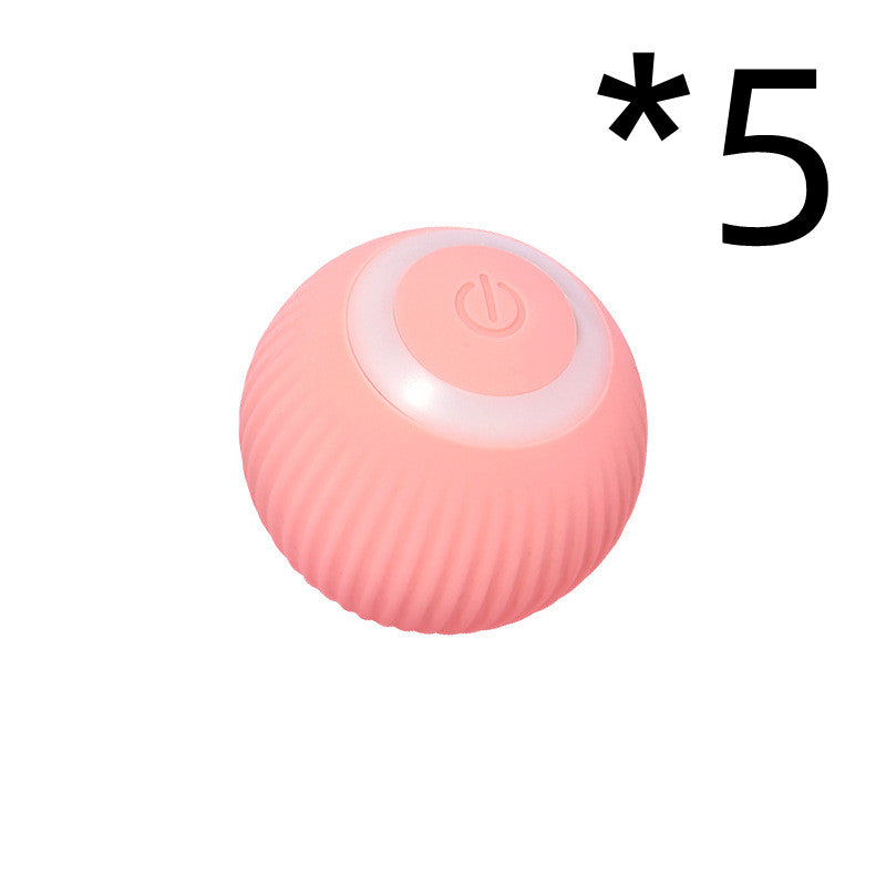 Boredom Relief Smart Rolling Ball for Cats - Engage Hunting Instincts & Mental Stimulation, Whisper-Quiet Automatic Playmate for Happy, Active Felines