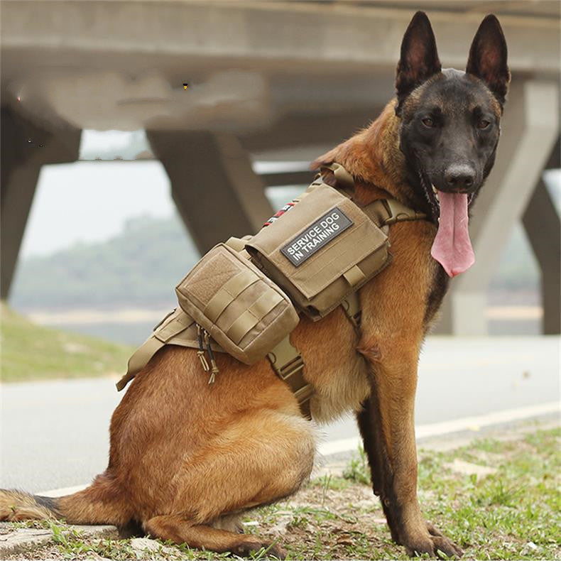 Premium K9 Adventure Vest – Ultimate Comfort & Safety for Your Loyal Guardian. Rugged, Military-Style Outdoor Harness for Hiking, Training, and Daily Bonds