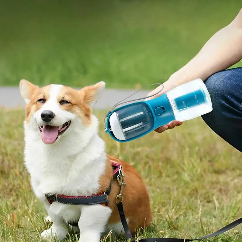 The Ultimate Adventure Companion: All-in-One Pet Hydration & Feeding System for Stress-Free Walks – Keep Your Dog Happy, Hydrated & Clean on Every Journey