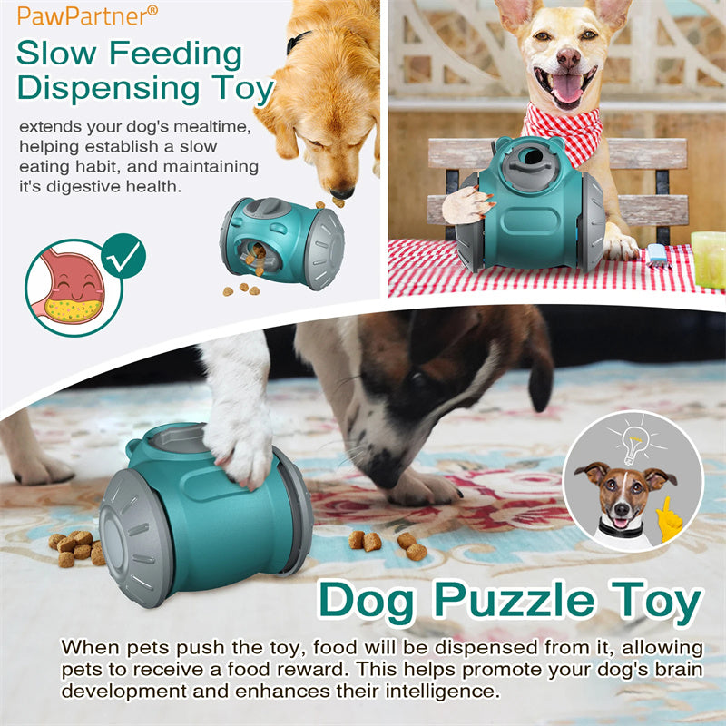 Smart Robot Companion & Boredom Buster - Engaging Interactive Treat Puzzle for Healthy Digestion - Relieves Anxiety and Boosts Playtime Fun for Happy Pets