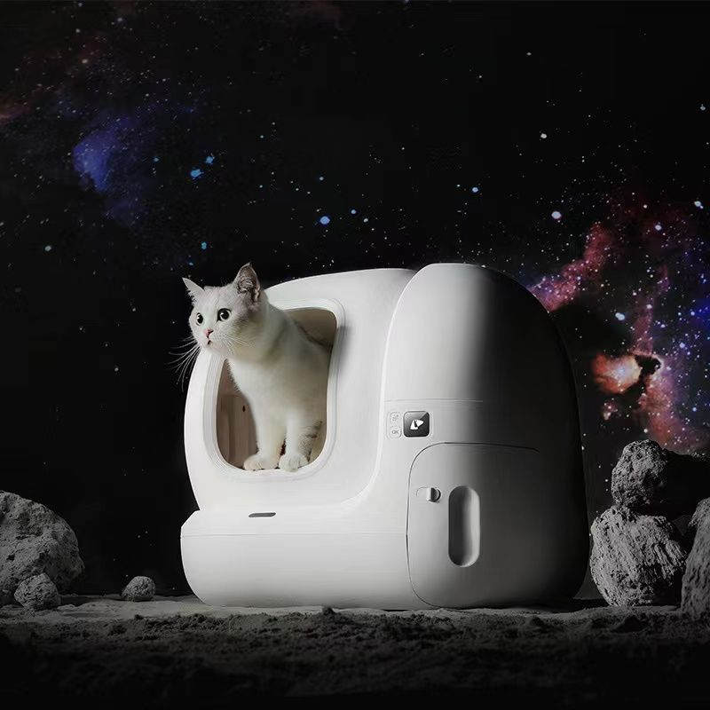 Premium Hands-Free Feline Care: Smart MAX Automatic Sanctuary – The Hygienic, Odor-Free, and Spacious Solution for Your Cat’s Ultimate Comfort and Well-Being