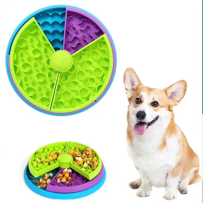 Ultimate Pet Enrichment Spinner - Engaging 3-Tier Treat Puzzle for Boredom Relief & Anxiety - Interactive Brain Toy for Healthy Digestion & Mental Agility