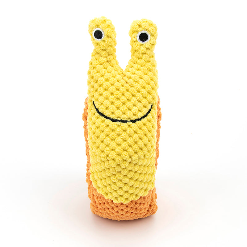Calming Snail Snuffle Buddy for Dogs - Relieve Anxiety & Boredom with Soft Enrichment Play, Strengthening the Bond Through Interactive Hide-and-Seek Fun