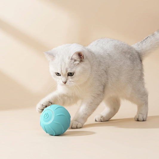 Endless Fun & Boredom Relief: Premium Smart Rolling Ball for Cats – Engages Natural Prey Instincts, Promotes Healthy Active Play & Mental Stimulation for Your Beloved Pet