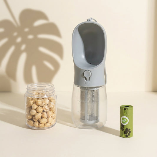 The Ultimate Adventure Companion: All-in-One Pet Hydration & Feeding System for Stress-Free Walks – Keep Your Dog Happy, Hydrated & Clean on Every Journey