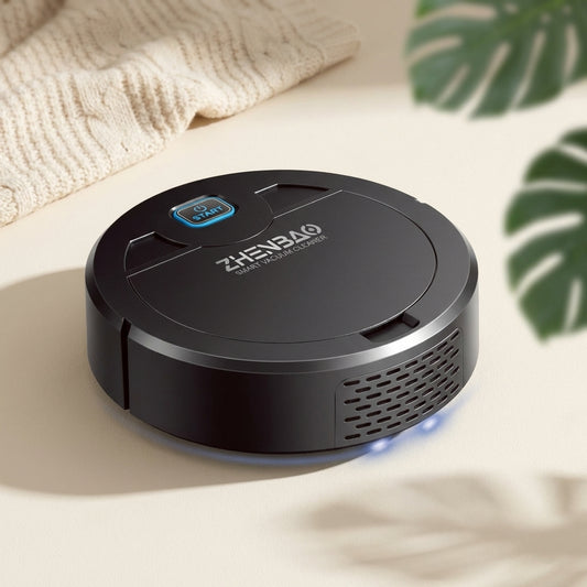 Keep Your Home Fur-Free & Sanitized – Smart Slim Robot Vacuum with UV Technology for Healthy, Happy Pets & Clean Hard Floors