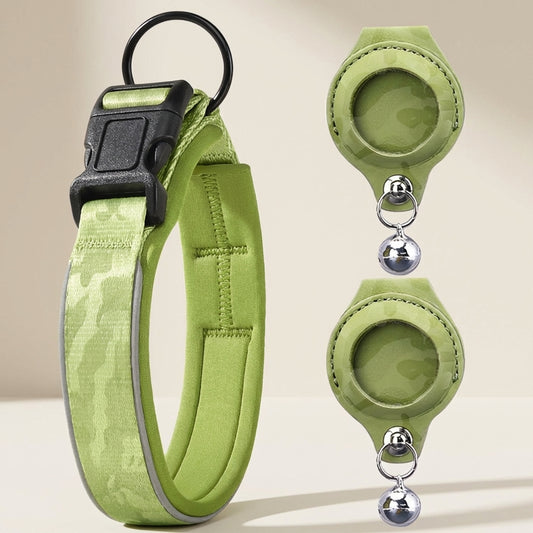 Airtag Tracker Protective Leather Case Pet Collar