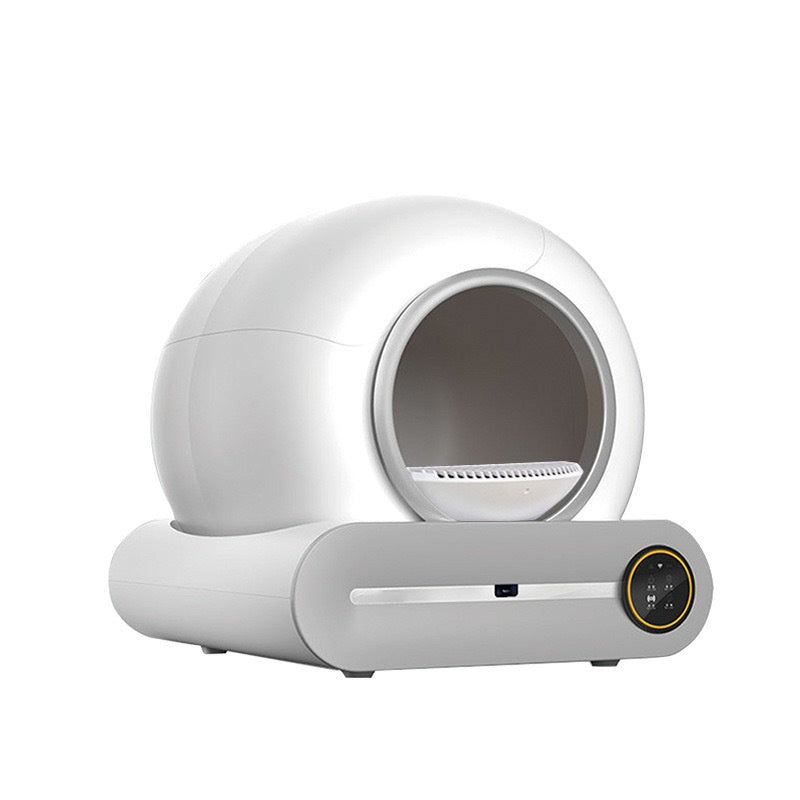 Premium Hands-Free Cat Toilet for a Fresh, Odor-Free Home - Quiet, Hygienic Smart Litter Robot that Keeps Your Pet Happy & Healthy