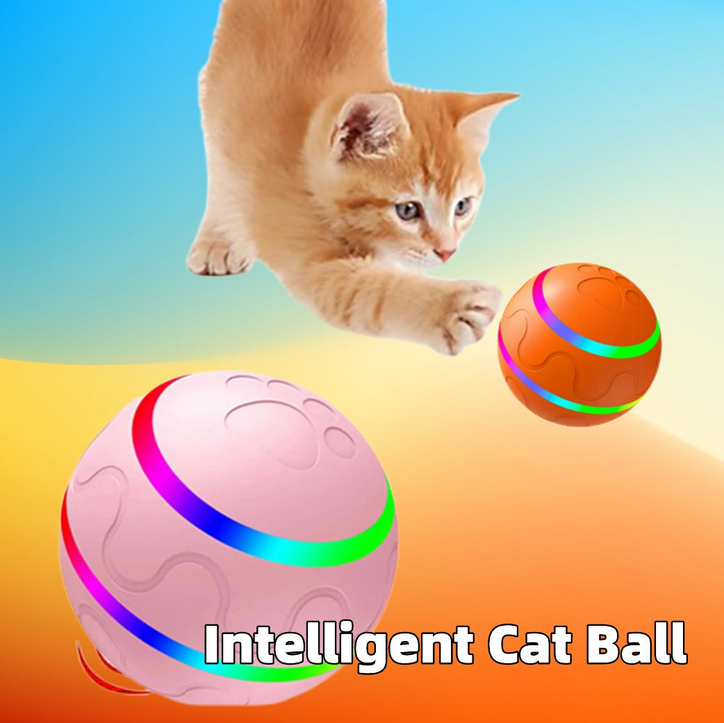 The Ultimate Boredom Buster: Intelligent Self-Rolling Companion for Active Pets – Safe, Whisper-Quiet Silicone Design for Healthy, Happy Playtime