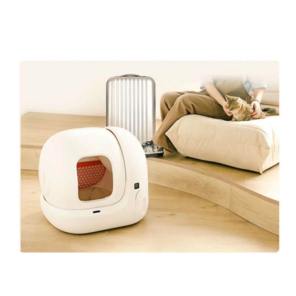 Premium Hands-Free Feline Care: Smart MAX Automatic Sanctuary – The Hygienic, Odor-Free, and Spacious Solution for Your Cat’s Ultimate Comfort and Well-Being